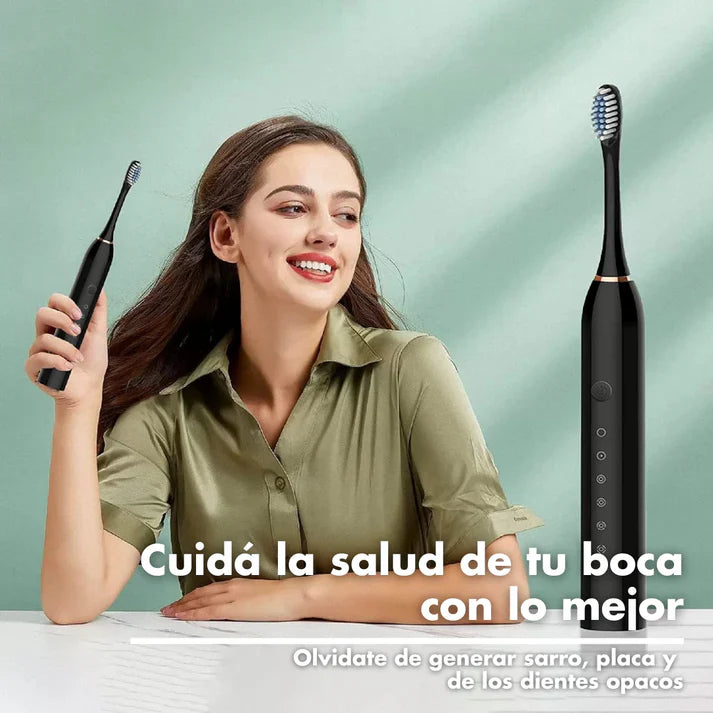 Cepillo Eléctrico + 3 cabezales 🪥